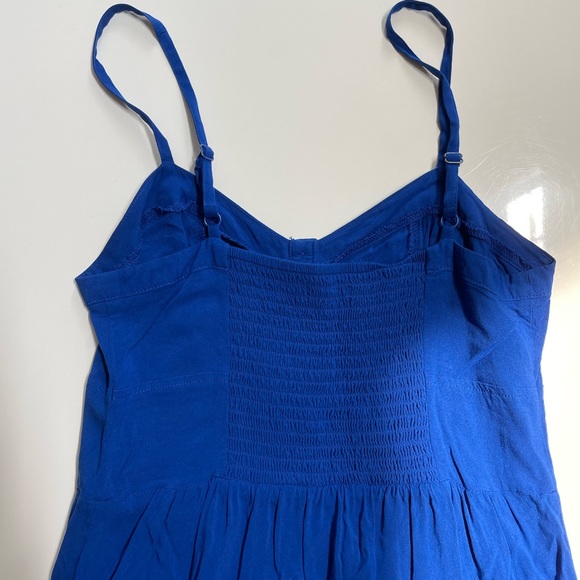 Little Blue Sleeveless Sun Dress from Express Size Small - Picture 5 of 7
